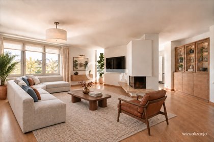Dwupoziomowy apartament 190 m² z tarasem 54 m² i ogrodem polecam mieszkanie Warszawa, Mokotów Sielce, Ludwika Nabielaka