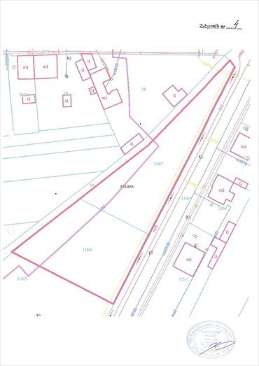 działka na sprzedaż 1500m2 działka Ozorków, Juliusza Słowackiego