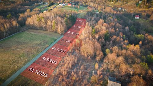 działka na sprzedaż 820m2 działka Rzeszów, Matysówka, Pienińska