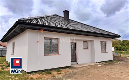 Nowoczesny dom 105 m2 z ogrzewaniem podłogowym i tarasem dom Wierzbno, Wierzbno