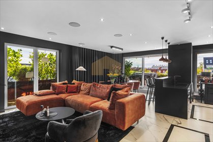 Luksusowy apartament z 100m tarasem i widokiem na Odrę mieszkanie Wrocław, Śródmieście, Księcia Witolda