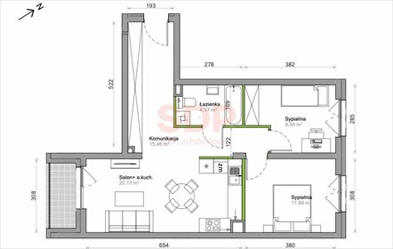 mieszkanie na sprzedaż 61m2 mieszkanie Wrocław, Śródmieście, Śródmieście, Ślężna