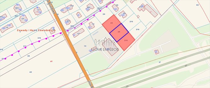 Działka usługowa 1210 m² w Wilanowie - media, plan zagospodarowania. działka Warszawa, Wilanów, Kępa Zawadowska, Bruzdowa