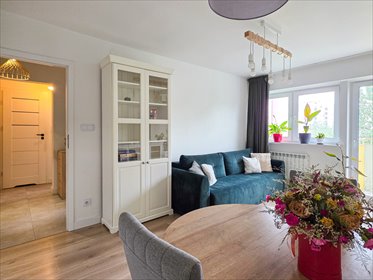 Polecam 2-pokojowe mieszkanie 41,7 m² po remoncie, balkon, blisko centrum mieszkanie Warszawa, Mokotów, Orzycka