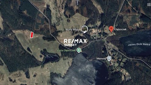 działka na sprzedaż 3800m2 działka Głęboczek