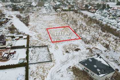 działka na sprzedaż 1300m2 działka Mierzyn