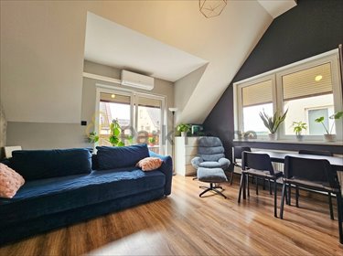 Do sprzedania przestronne 57,8 m² dwupoziomowe mieszkanie z balkonem mieszkanie Psarskie