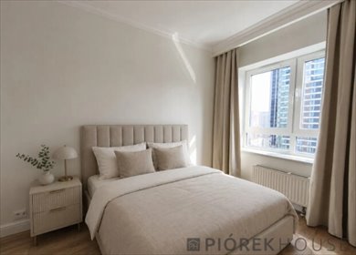 Nowoczesne 2-pokojowe mieszkanie w Platinum Towers z balkonem mieszkanie Warszawa, Wola, Grzybowska
