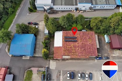 Hala 433 m² z biurami, fotowoltaiką i rampami lokal użytkowy Bielsko-Biała, Piekarska