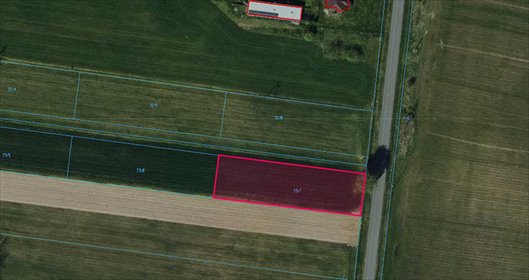 Działka budowlana na sprzedaż Bałdrzychów 1 380m2 Foto 2