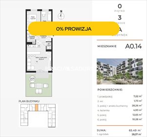 Nowoczesne 3-pokojowe mieszkanie z balkonem w Krakowie polecam mieszkanie Kraków, Rybitwy , Rybitwy, Tadeusza Śliwiaka