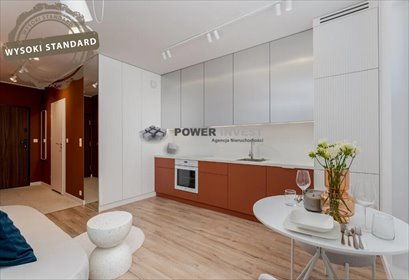 Polecam nowoczesne 25,42 m² apartament z loggią i panoramicznym tarasem mieszkanie Katowice, Olimpijska