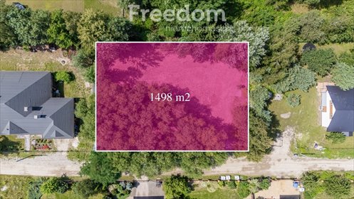 działka na sprzedaż 1498m2 działka Marianów, Aleja Wierzbowa