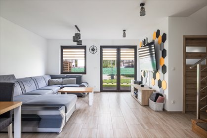 Nowoczesny bliźniak z ogrodem w Żukczynie – 126 m², garaż dom Żukczyn, Nad Kłodawą