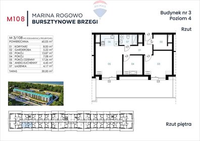 mieszkanie na sprzedaż Rogowo 60,05 m2