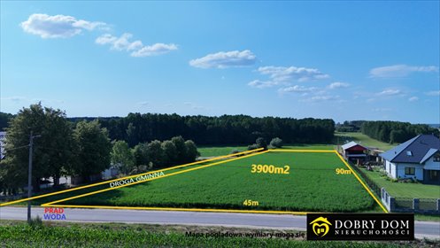 Urokliwa działka siedliskowa 3900 m² pod Tykocinem polecam działka Saniki