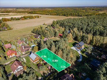 działka na sprzedaż 1038m2 działka Krasne