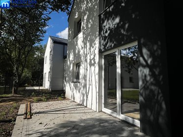 Nowoczesny bliźniak 136m2 z garażem i dużą działką dom Grodzisk Mazowiecki