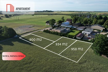 Działki budowlane w Chojnicach, 900-958 m², media, WZ działka Chojnice, Długa