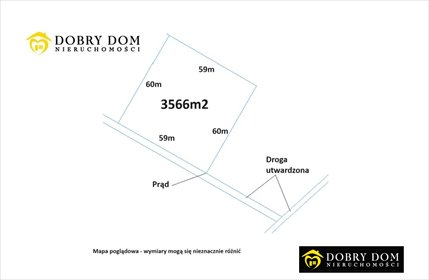 działka na sprzedaż 3566m2 działka Siemianówka