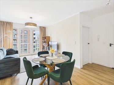 Stylowe 3-pokojowe mieszkanie 42 m² z balkonem - Port Popowice mieszkanie Wrocław, Mieszczańska