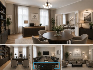Prestiżowy lokal 128 m² przy Sądzie Rejonowym w Toruniu lokal użytkowy Toruń