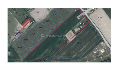 Do sprzedania duża działka 0,6732 ha pod dom i inwestycję działka Dąbrowa