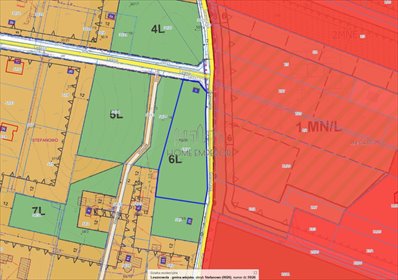 działka na sprzedaż 2863m2 działka Stefanowo, Graniczna