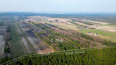 działka na sprzedaż 27000m2 działka Bilska Wola-Kolonia