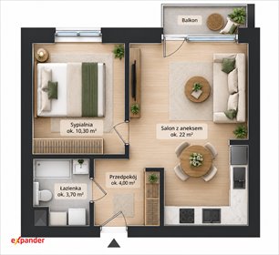 Nowoczesne 2-pokojowe mieszkanie 40 m² na Gaju polecam mieszkanie Wrocław, Gaj, Borowska