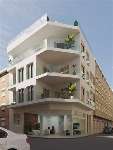 Polecam nowoczesne apartamenty 40 m² w Guardamar del Segura mieszkanie Costa Blanca, Costa Blanca