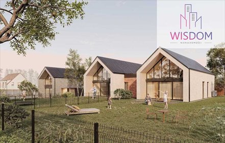 Dom bliźniak 90,93 m² z ogrodem i garażem polecam dom Nikielkowo