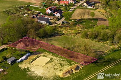 Działka 2200 m² w Bródzie, cicha okolica, zielona polecam! działka Bród