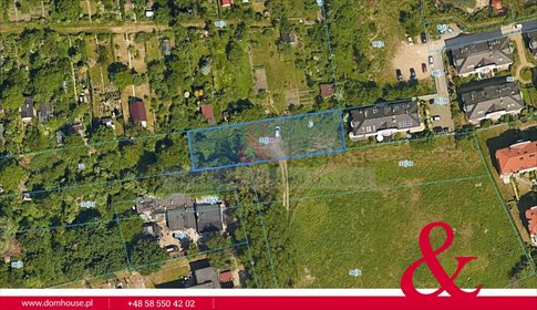 działka na sprzedaż 1069m2 działka Sopot, Wyścigi, Smolna