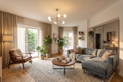 Segment po remoncie z ogrodem i garażem na Mokotowie dom Warszawa, Mokotów Stegny, Cypryjska