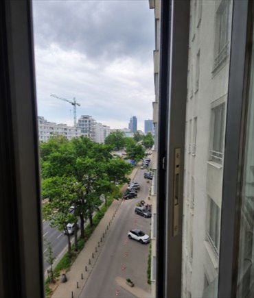 2-pokojowe mieszkanie z widokiem na PKiN i centrum Warszawy mieszkanie Warszawa, Wola, Muranów, Aleja Jana Pawła II