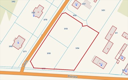 Polecam działki budowlane 4201 m² w Borkowie nad Wkrą działka Borkowo, Leśna