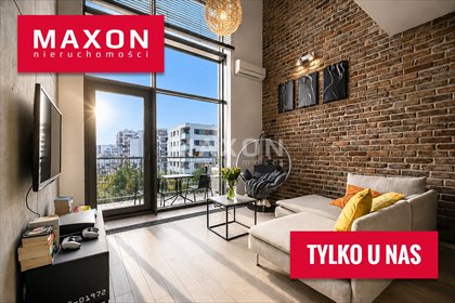 Luksusowy loft 68 m2 z industrialnym designem i panoramicznym oknem mieszkanie Warszawa, Mokotów, ul. Jana Pawła Woronicza