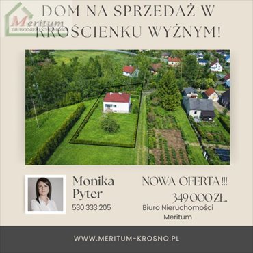 dom na sprzedaż 85m2 dom Krościenko Wyżne
