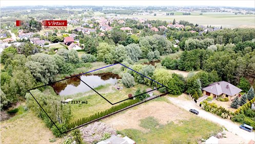 Działka 2137 m² z stawem - Letnisko Leśne Pobiedziska działka Pobiedziska, Letnisko Leśne, Pobiedziska Letnisko