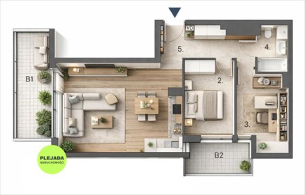 mieszkanie na sprzedaż 65m2 mieszkanie Warszawa, Włochy, Stare Włochy