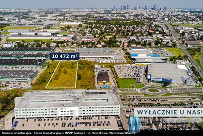 działka na sprzedaż 10472m2 działka Warszawa, Włochy, Szyszkowa