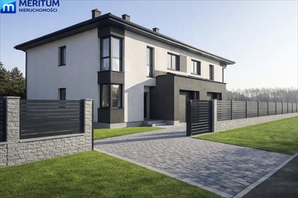 Nowoczesny bliźniak 128 m2 z garażem i ogrzewaniem podłogowym dom Żelechów