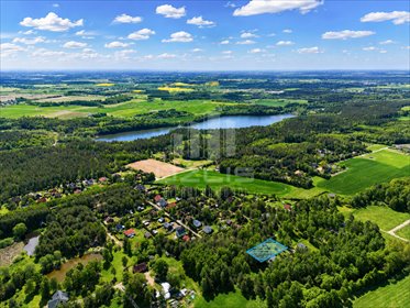 Działka 1160 m² z warunkami zabudowy, ogrodzona, blisko jeziora działka Bożepole Królewskie