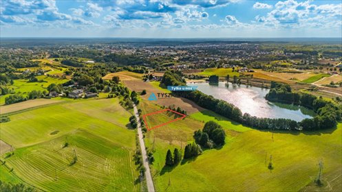 Atrakcyjna działka budowlana 1455 m² blisko jeziora Gałęźne działka Kościerzyna, Kolejowa