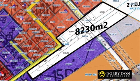 działka na sprzedaż 8230m2 działka Mońki