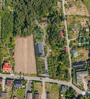 Działka ze stawem poniżej 100 tysięcy działka Babsk, Kwiatowa