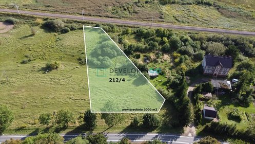 Działka 3000 m² w Siedliskach - bezterminowe WZ i szybki dojazd działka Siedliska
