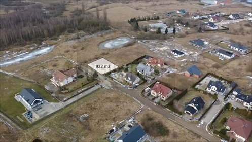 Polecam działkę 922 m² z warunkami zabudowy w Mierzynie działka Mierzyn