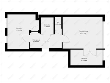 3-pokojowe mieszkanie 44,2 m² z dużą piwnicą - polecam! mieszkanie Warszawa, Targówek Bródno, Łojewska